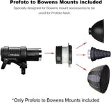 Jorixxy Profoto Speedring to Bowens Mount Converter Monolight Interchangeable Adapter Ring