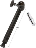 Jorixxy 6 Inch Extension Arm with Spigot for Super Clamp - Versatile and Sturdy Photography Accessory for Enhanced Equipment Mounting(2 Pack)