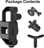 jorixxy 4 in 1 Tripod and Action GoPro Mount Stand Bracket for DJI Osmo Pocket & DJI Pocket 2, Action Cam Tripod Mount with Screw